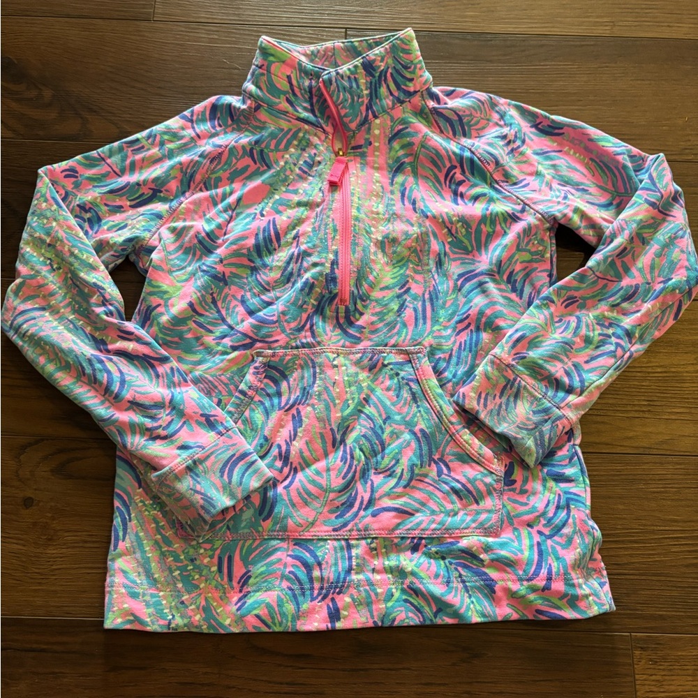 Colorful Quarter-Zip Pullover